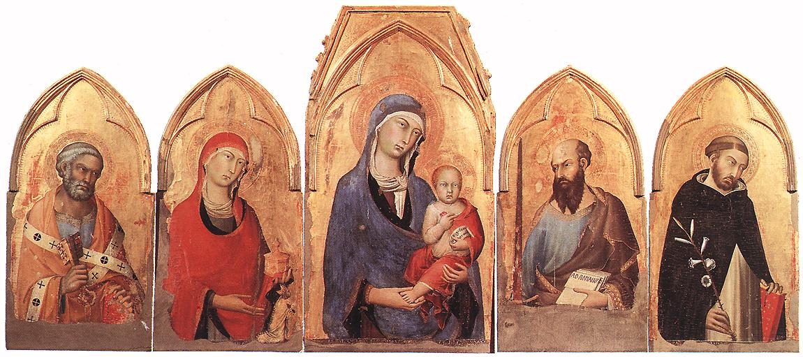 Simone Martini Orvieto Polyptych